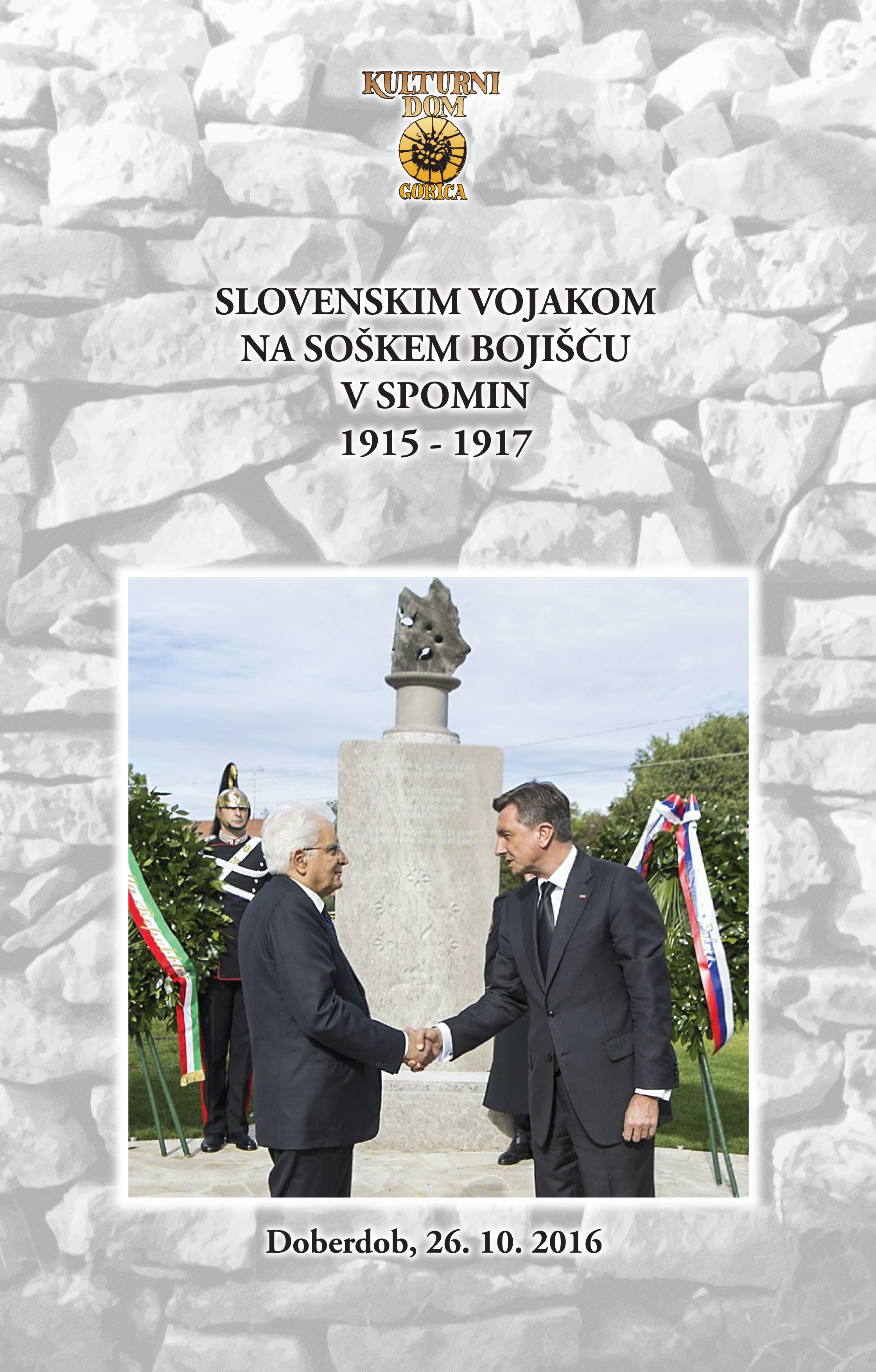 “Doberdob slovenskih fantov grob” (Doberdò, la tomba dei soldati sloveni)